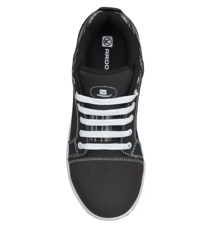 Pantofi S3 de protectie cu bombeu compozit si lamela kevlar, Ardon DERRIK, culoarea gri