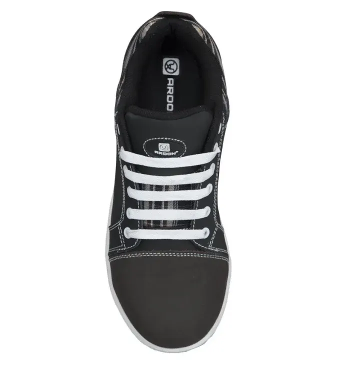 Pantofi S3 de protectie cu bombeu compozit si lamela kevlar, Ardon DERRIK, culoarea gri