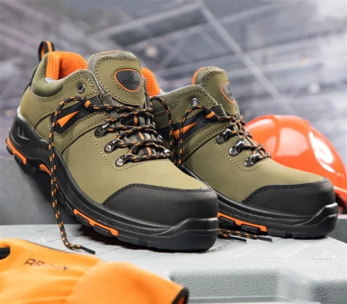 Pantofi S1P cu bombeu si lamela kevlar, Ardon GRINDLOW, culoarea bej