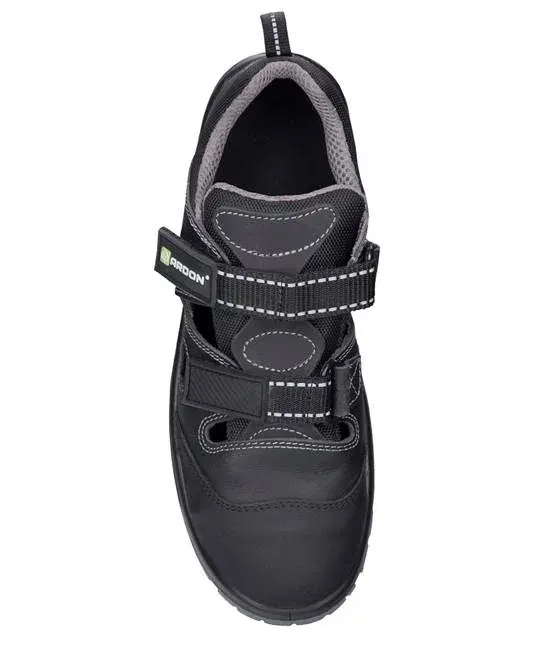 Sandale cu bombeu compozit si lamela antiperforatie non-metalica BLENDSAN S1P SRC, culoarea negru