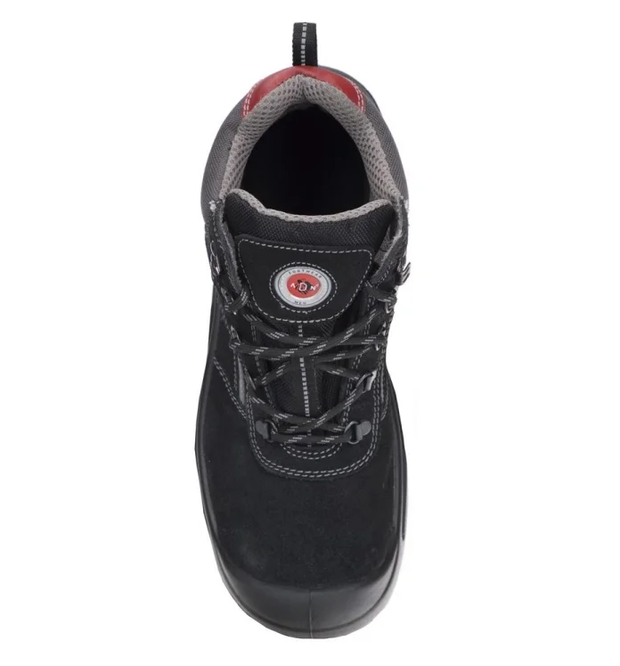 Bocanci negri de protectie cu bombeu metalic si lamela, Ardon GEAR S1P, culoarea negru