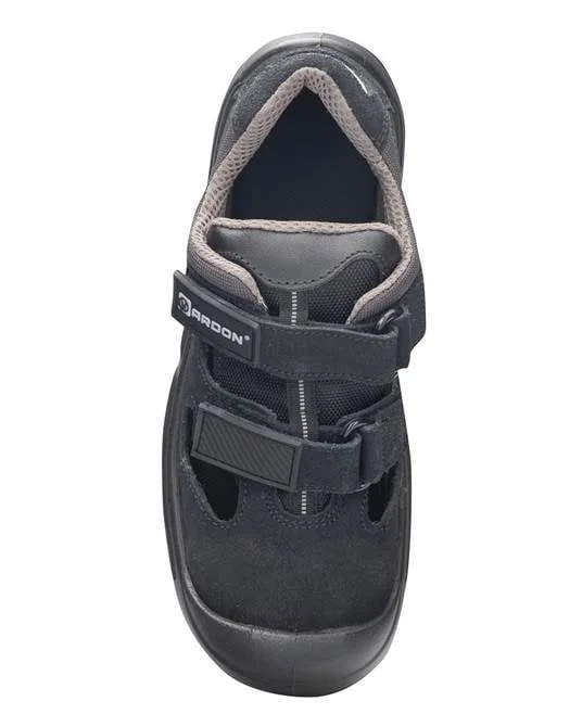 Sandale de protectie cu bombeu metalic, GEARSAN S1 SRC, culoarea negru