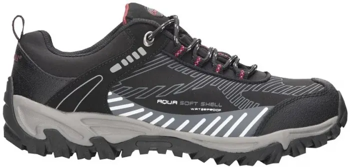 Pantofi de trekking/outdoor, impermeabili, din softshell, Ardon FORCE, culoarea negru