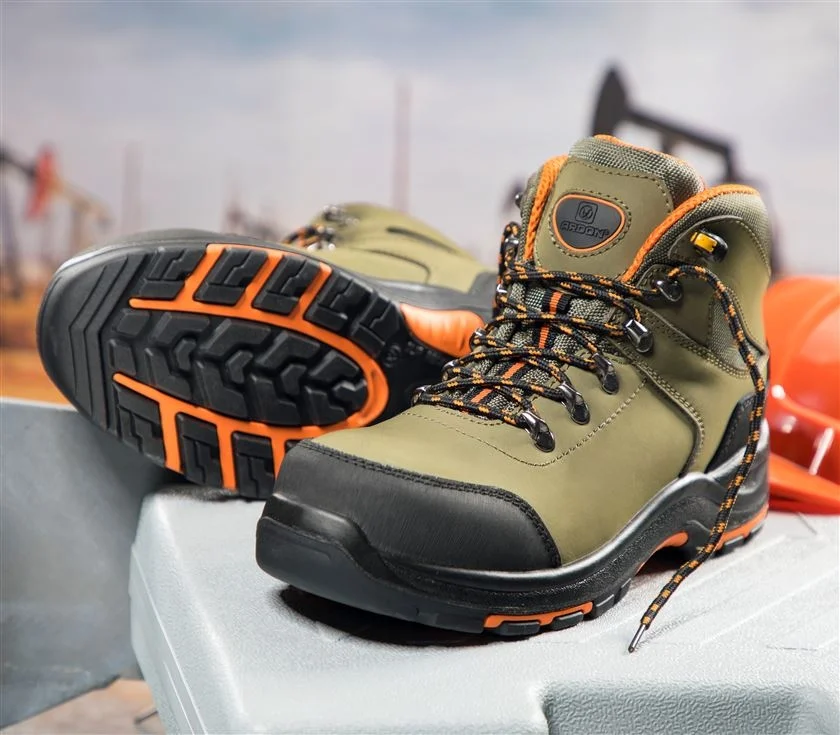 Bocanci protectie bombeu compozit si lamela kevlar, Ardon GRINDER S3, culoarea bej