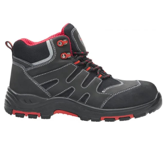 Bocanci Ardon protectie cu bombeu compozit si lamela kevlar, FORE S1P, culoarea negru