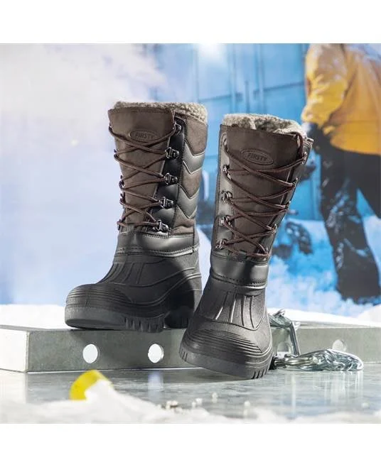 Cizme pentru zăpadă unisex Ardon FREEZE, culoarea negru