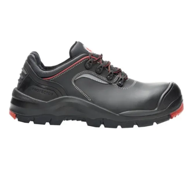 Pantofi de protecție cu bombeu din fibră de sticlă și lamelă din Kevlar, Ardon HOBARTLOW, S3, culoarea negru