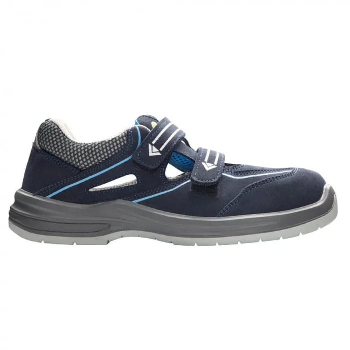 Sandale cu bombeu compozit de protectie TANGERSAN S1P ESD SRC, culoarea bleumarin