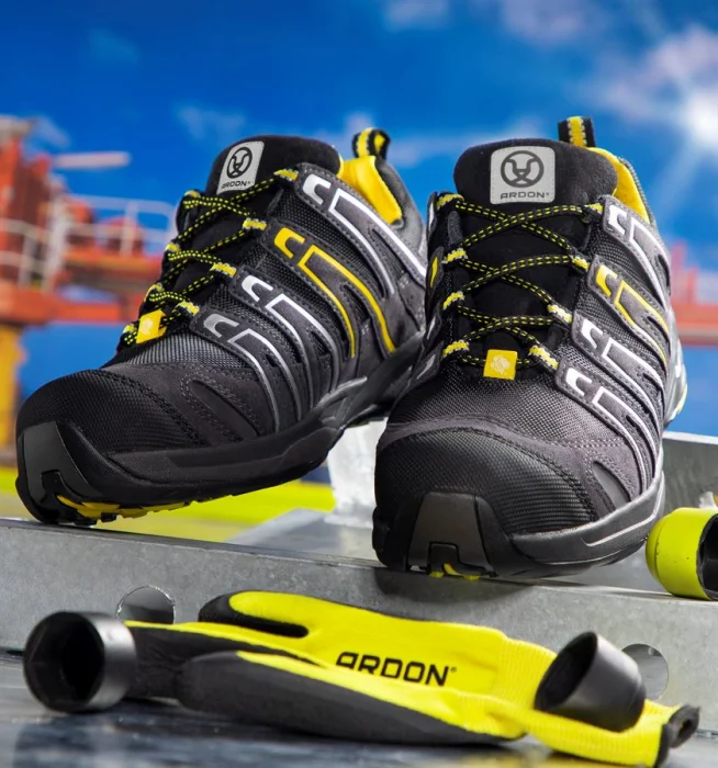 Pantofi de protectie S1 cu bombeu compozit, Ardon DIGGER, culoarea gri