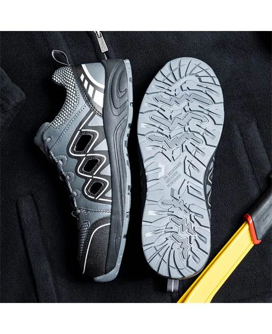 Sandale cu bombeu compozit si lamela antiperforatie non-metalica VISPER S1P SRC, culoarea negru