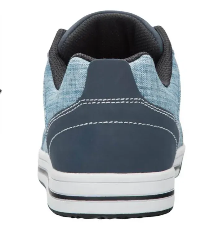 Pantofi de protecție S1P cu bombeu compozit si lamela, Ardon DERRIK DENIM, culoarea albastru
