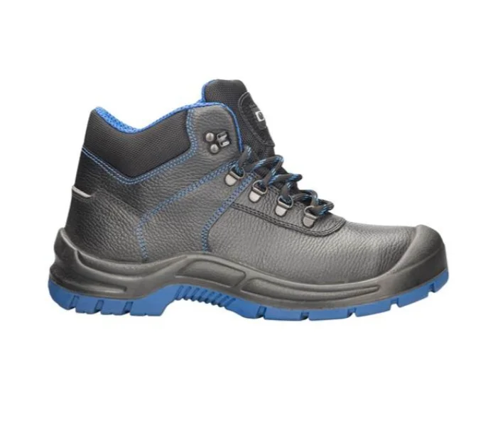 Bocanci de protectie Ardon KING S3, cu bombeu metalic si lamela, culoarea negru