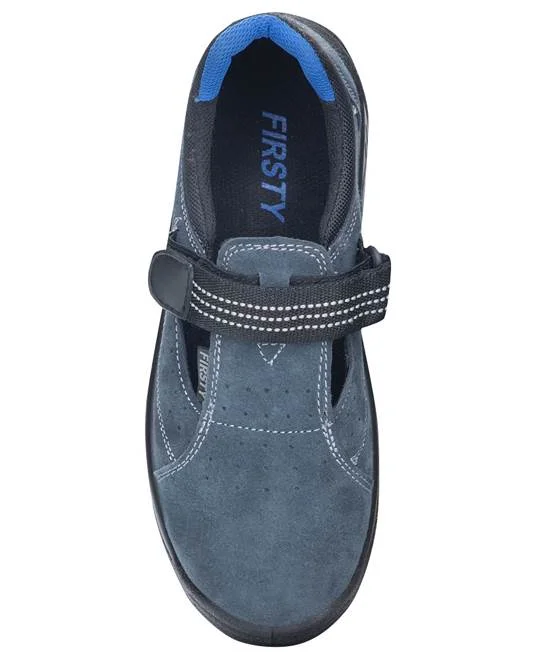 Sandale de protectie cu bombeu metalic si lamela antiperforatie metalica FIRSAN TREK S1P SRA, culoarea albastru