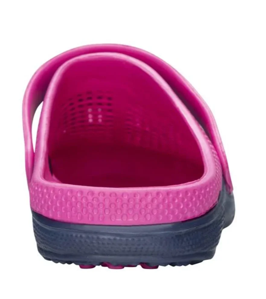 Șlapi tip crocs femei roz-bleumarin ușori din material EVA, Ardon CROCS MARINE