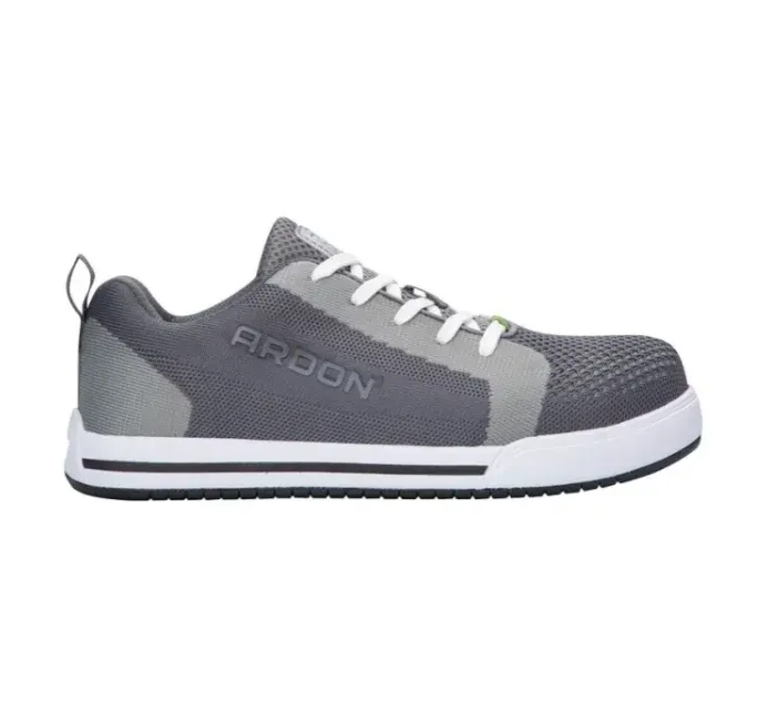 Pantofi S1P cu bombeu de protectie si lamela kevlar, Ardon FLYKER, culoarea gri