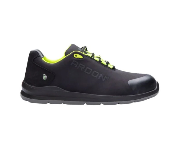 Pantofi de protectie cu bombeu metalic si lamela, Ardon SOFTEX S1P, culoarea negru