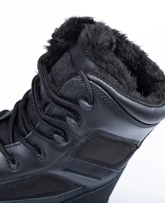 Bocanci de iarna negri imblaniti tip ghete, Ardon WARWIN O2, culoarea negru