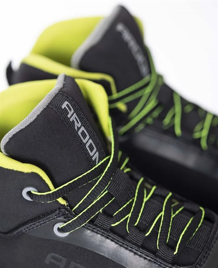 Bocanci de protectie Ardon SOFTEX S1P, cu bombeu metalic si lamela, culoarea negru