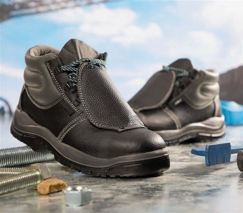 Bocanci protectie negri cu bombeu si lamela, Ardon INTEGRAL S1P, culoarea negru