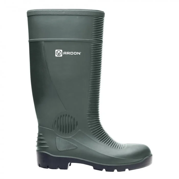 Cizme de lucru verzi impermeabile, OB SRA, Ardon NIGHTFISH, culoarea verde