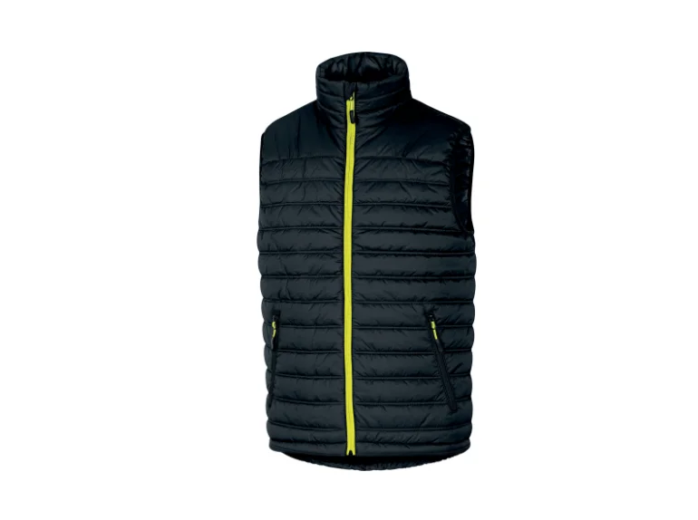 Vesta din puf calduroasa, culoarea bleumarin, G-DOON, Delta Plus