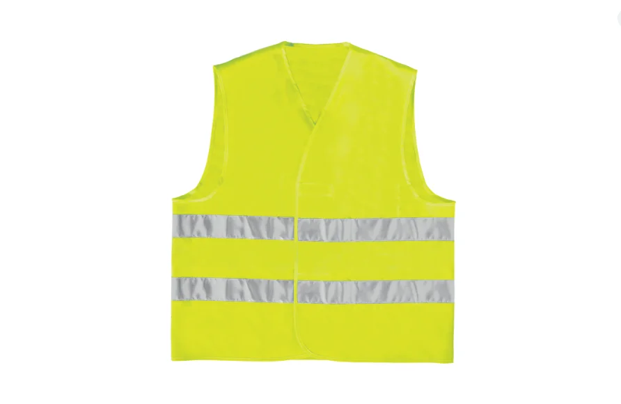 Vesta de semnalizare universala, culoarea galben, cu benzi reflectorizante, GILP2