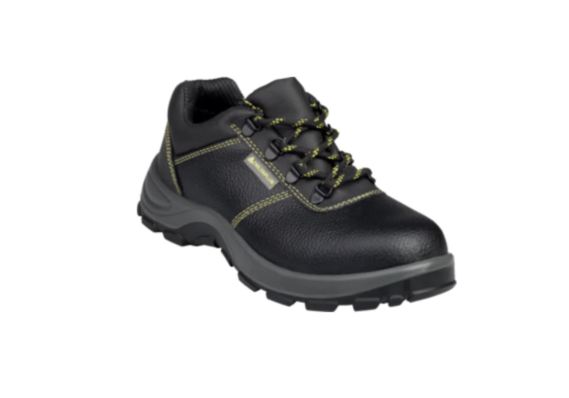 Pantofi cu bombeu si lamela din otel, de protectie, GOULT II S1P SRC, culoarea negru