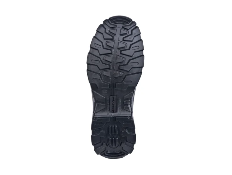 Pantofi cu bombeu si lamela din otel, de protectie, GOULT II S1P SRC, culoarea negru