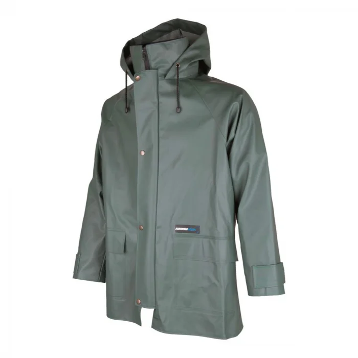 Jacheta impermeabilă verde cu glugă, Ardon AAQ 103