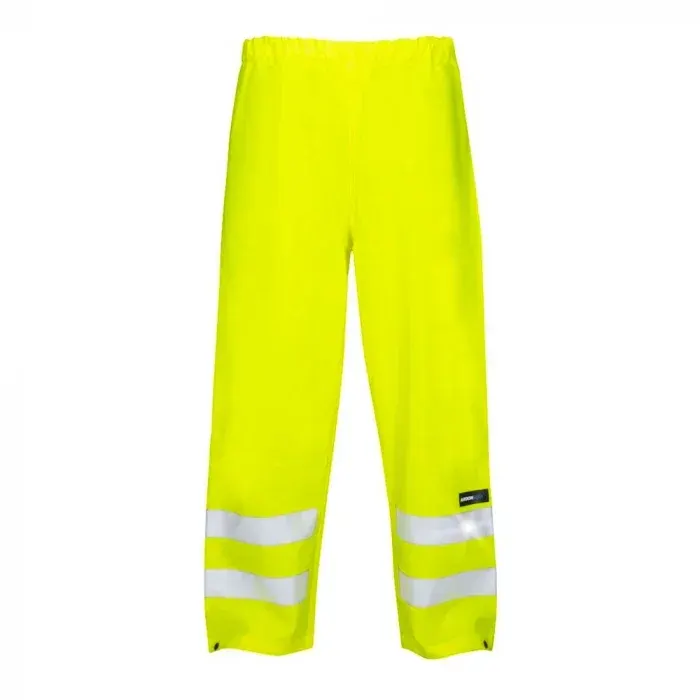 Pantaloni reflectorizanti impermeabili, Aqua 1012, din poliester, 350g/mp, Ardon, culoarea galben