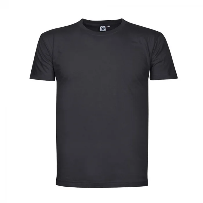 Tricou negru barbati simplu bumbac 100%, Ardon Lima