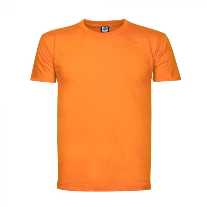 Tricou barbati portocaliu bumbac 100% cu mânecă scurtă, Ardon Lima