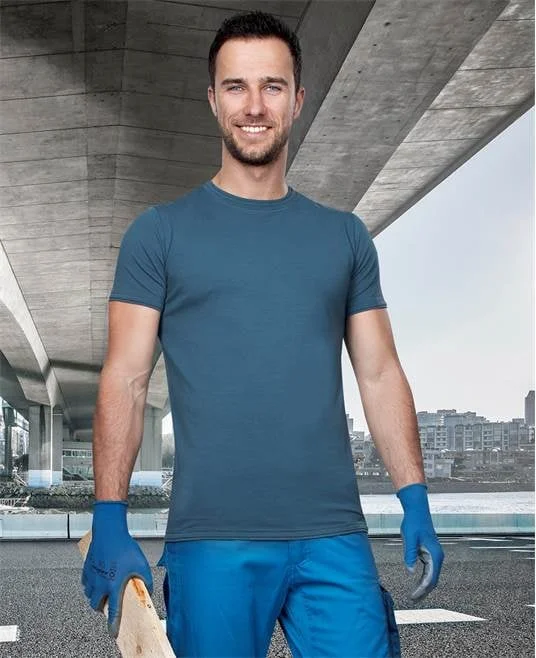 Tricou bleumarin simplu barbati cu maneca scurta, Ardon Trendy