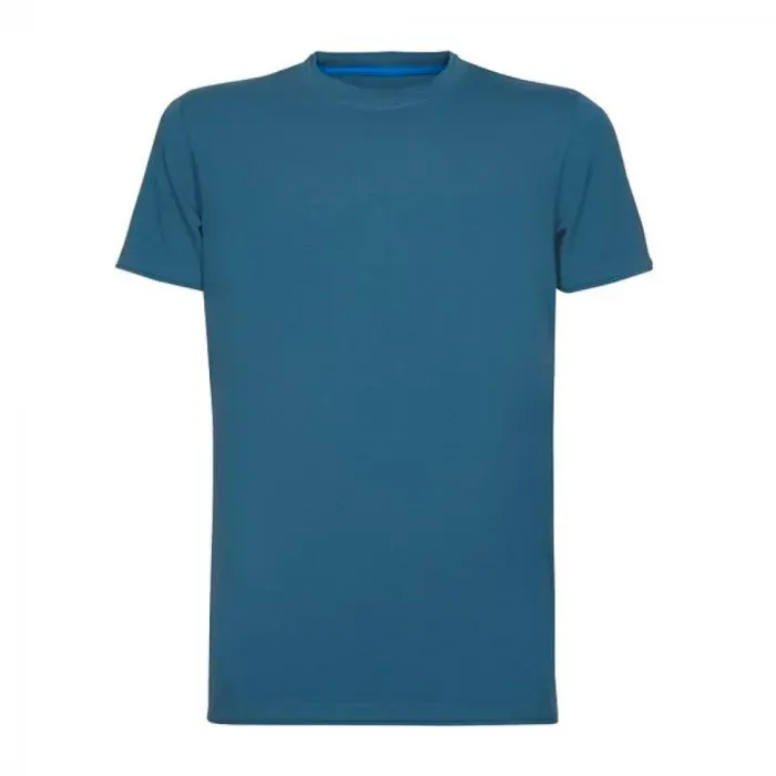 Tricou simplu pentru bărbați cu maneca scurta, Trendy, din bumbac și elastan, 180g/mp, Ardon