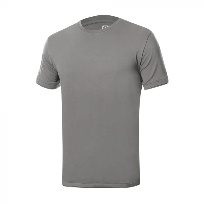 Tricou simplu barbati gri cu maneca scurta, Ardon Trendy