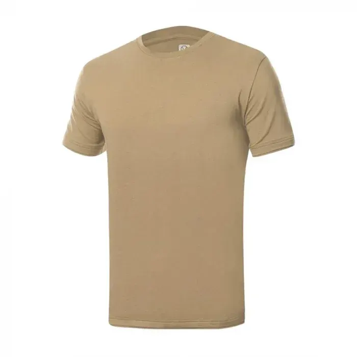 Tricou simplu pentru bărbați cu maneca scurta, Trendy, din bumbac și elastan, 180g/mp, Ardon