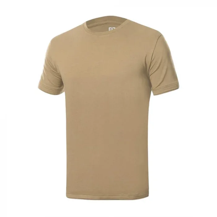 Tricou simplu barbati bej cu maneca scurta, Ardon Trendy