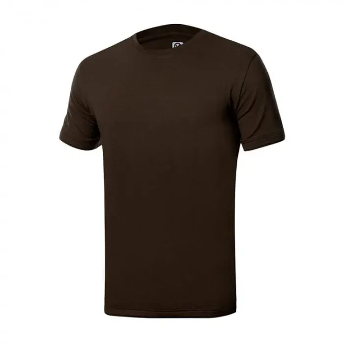 Tricou simplu barbati maro cu maneca scurta, Ardon Trendy