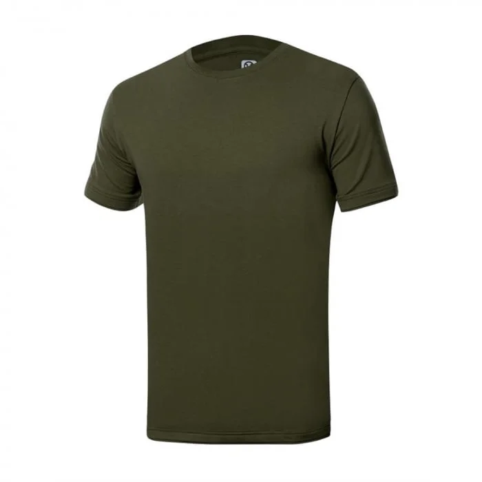 Tricou simplu barbati kaki cu maneca scurta, Ardon Trendy