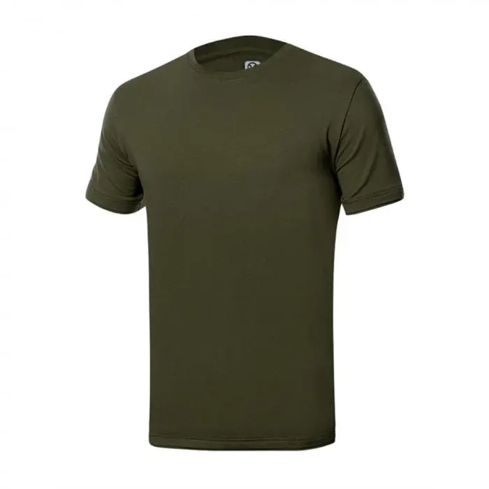 Tricou simplu barbati kaki cu maneca scurta, Ardon Trendy