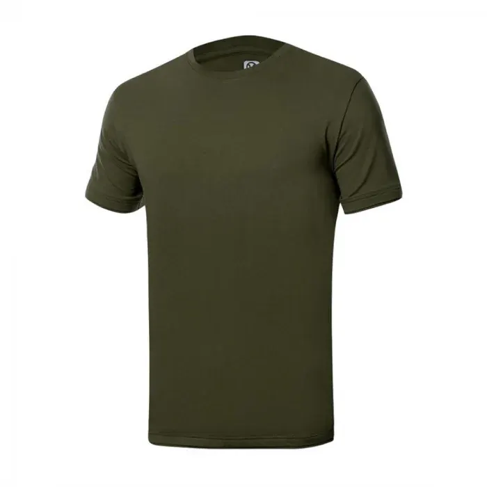 Tricou simplu barbati kaki cu maneca scurta, Ardon Trendy