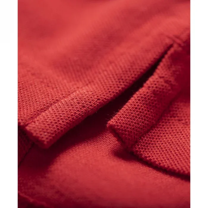 Tricou barbati polo rosu cu maneca scurta, culoarea roșu, Ardon ZIDYN