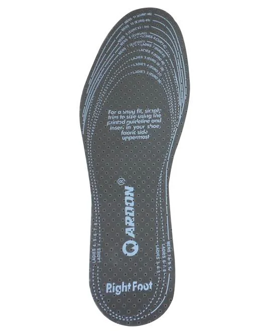 Branțuri din carbon pentru încălțăminte, culoarea gri, tratament antibacterian