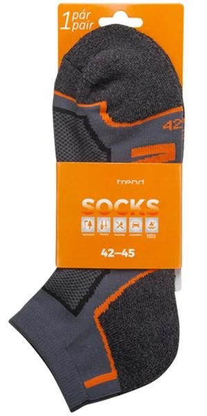 Sosete pentru vreme racoroasa gri-portocaliu, Ardon COOLMAX