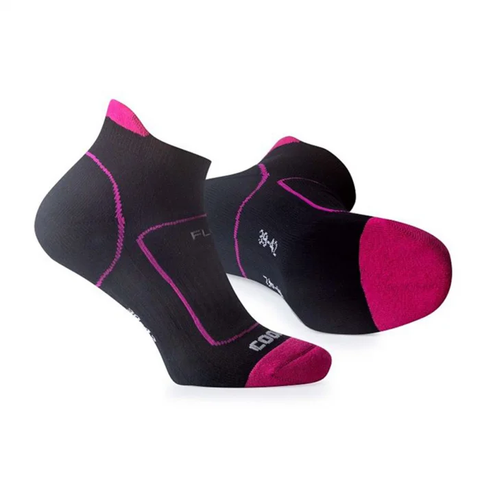 Sosete dama Coolmax FLR COOL - culoare negru/roz