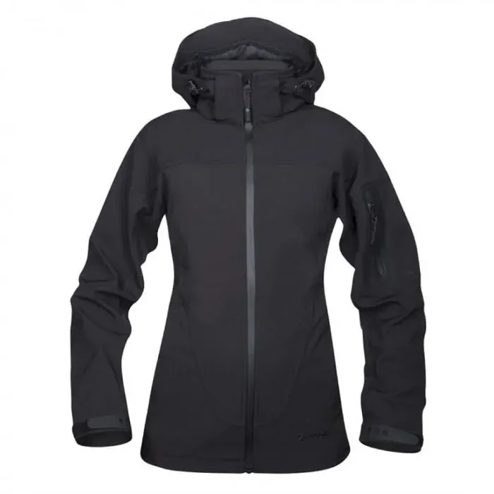 Jachetă softshell neagră pentru femei, culoarea negru, Ardon ANIMA