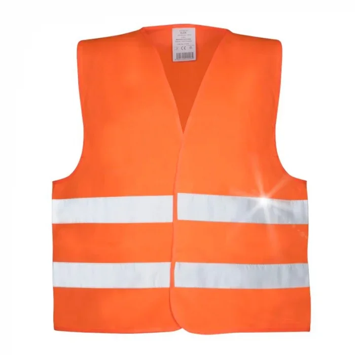 Vesta reflectorizanta portocalie simpla, culoarea portocaliu, Ardon Alex