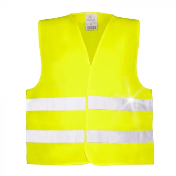 Vestă reflectorizantă galbenă simplă, din poliester, 150g/mp, Ardon ALEX