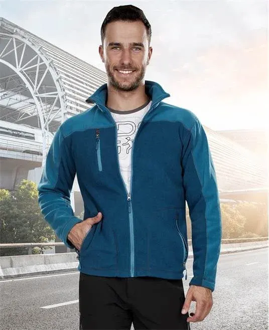 Fleece de iarnă calduros albastru, 100% poliester, Ardon Michael