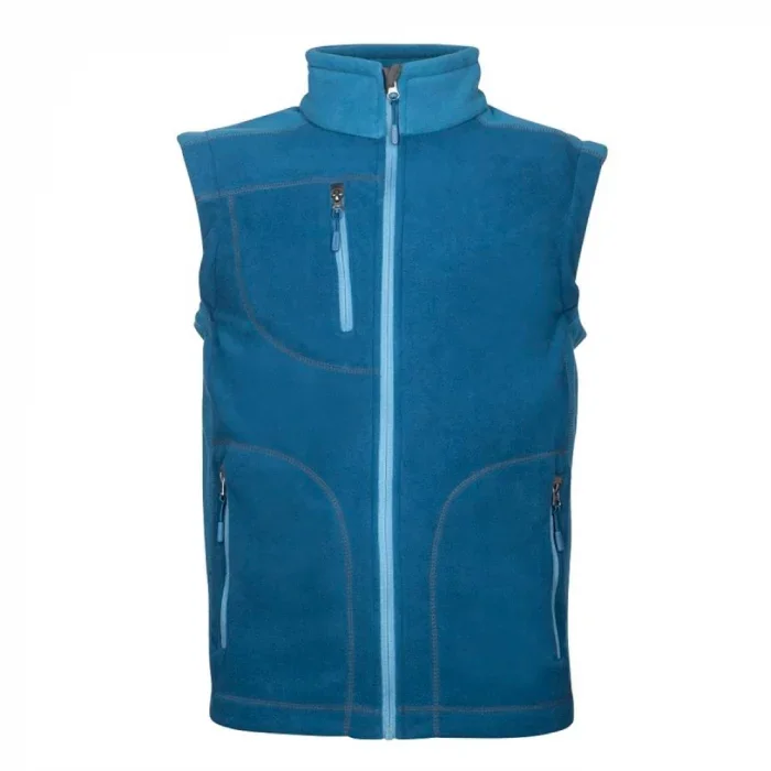Vestă de iarnă 100% poliester albastru fleece, Ardon MARTIN